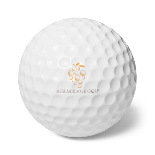 Assemblage Golf | Golf Balls, 6pcs