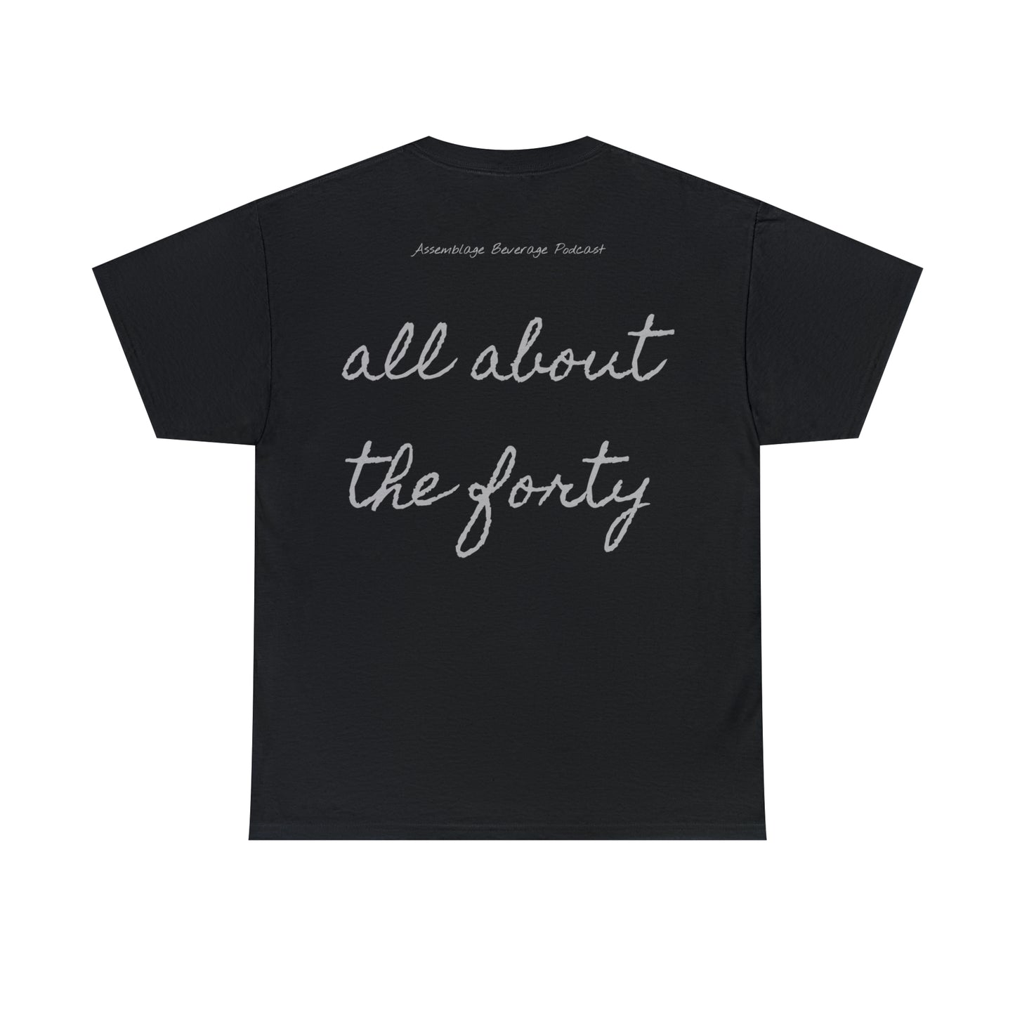 all about the forty | Unisex Heavy Cotton Tee