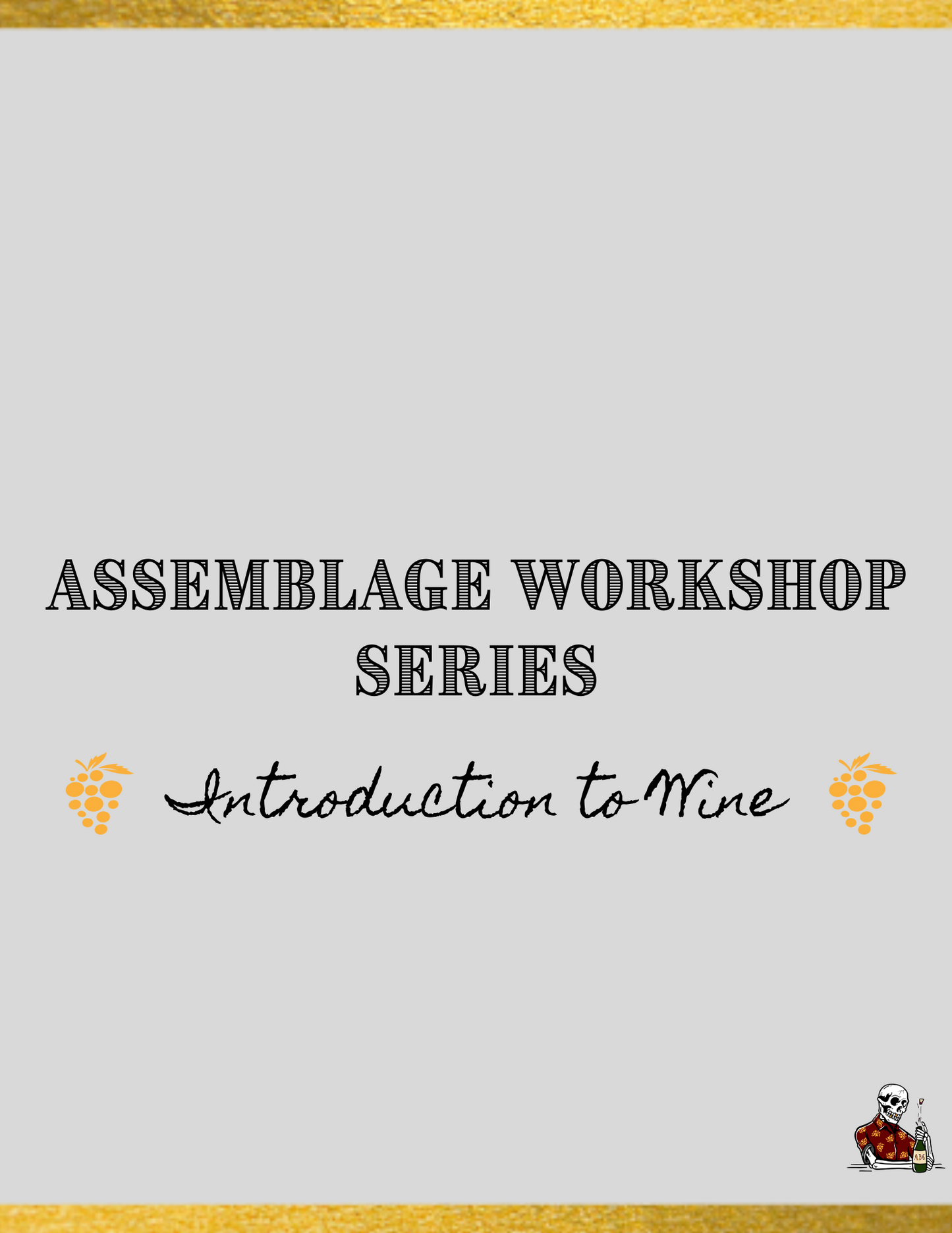 Workshop | Introduction to Wine